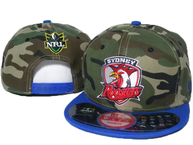 NRL Sydney Roosters Snapback Hat #02